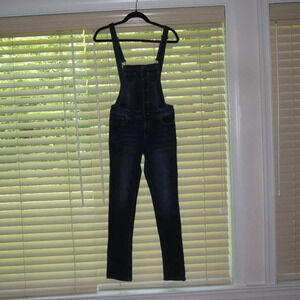 MEGAN DENIM Medium Wash Overalls Size S